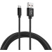Кабель KingPrice KP-microUSB-2.4A-1m USB (m)-micro USB (m) 1м черный Кабель KingPrice KP-microUSB-2.4A-1m USB (m)-micro USB (m) 1м черный