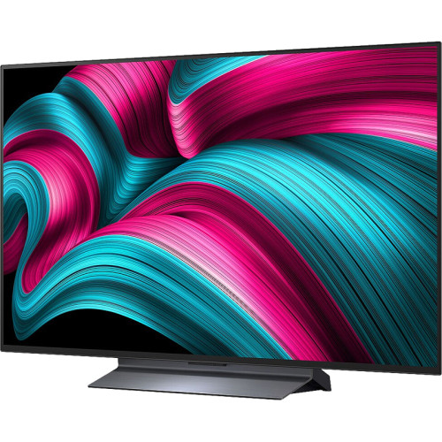 Телевизор 55'' LG/ 55'' OLED, Ultra HD, Smart TV, WebOS, Bluetooth, MR NFC, 120Hz Native (VRR 144Hz), 2.2ch 40Вт Dolby Atmos, 2хHDMI, 3хUSB, 1 Pole, Charcoal Black, 2025