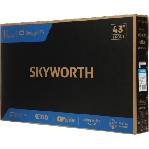 Телевизор QLED/ Телевизор QLED Skyworth 43