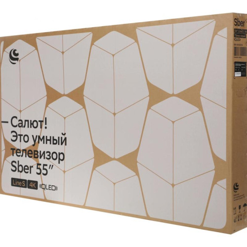 Телевизор QLED/ Телевизор QLED Sber 55