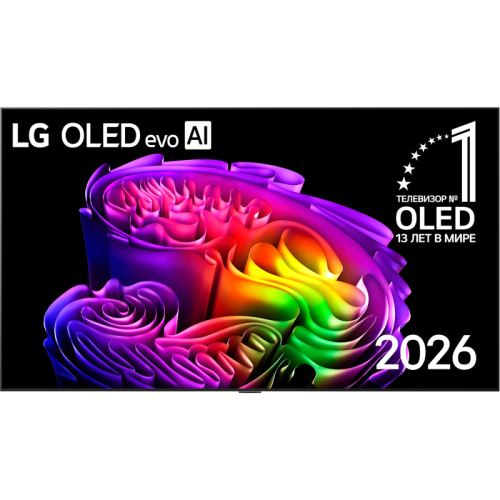 Телевизор 83'' LG/ 83'' OLED, Gallery, Ultra HD, Smart TV (WebOS 26), 3500Nit, Wi-Fi 6, Bluetooth v5.3, MR NFC, 120Hz Native (VRR 165Hz), 4.2ch (60W) Dolby Atmos, 4хHDMI, 3хUSB, One Wall Mount, светлый матово-серебристый, 2026