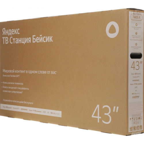 Телевизор LED Yandex 43