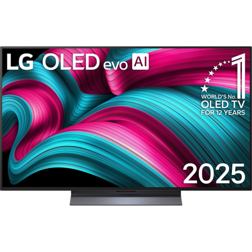 Телевизор 48'' LG/ 48'' OLED, Ultra HD, Smart TV, WebOS, Bluetooth, MR NFC, 120Hz Native (VRR 144Hz), 2.2ch 40Вт Dolby Atmos, 2хHDMI, 3хUSB, 1 Pole, Charcoal Black, 2025