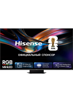 Телевизор RGB Mini-LED 75'' Hisense/ 75