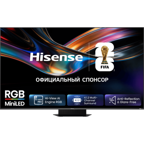 Телевизор RGB Mini-LED 75'' Hisense/ 75