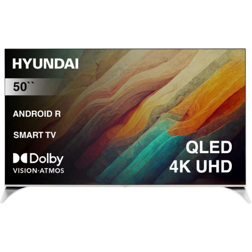 Телевизор QLED/ Телевизор QLED Hyundai 50