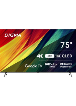 Телевизор QLED/ Телевизор QLED Digma 75
