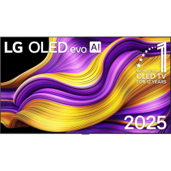 Телевизор 83'' LG OLED83G5RLA.ARUG OLED, Gallery, Ultra HD, Smart TV, WebOS, 3500Nit, Bluetooth, MR NFC, 120Hz Native (VRR 165Hz), 4.2ch (60W) Dolby Atmos, 2хHDMI, 3хUSB, One Wall Mount, Rocky Black, 2025