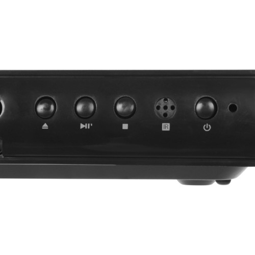 Плеер DVD/ Плеер DVD Hyundai H-DVD100 черный ПДУ