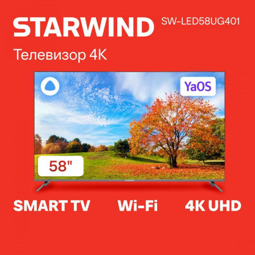 Телевизор LED/ Телевизор LED Starwind 58