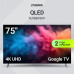 Телевизор QLED/ Телевизор QLED Digma 75