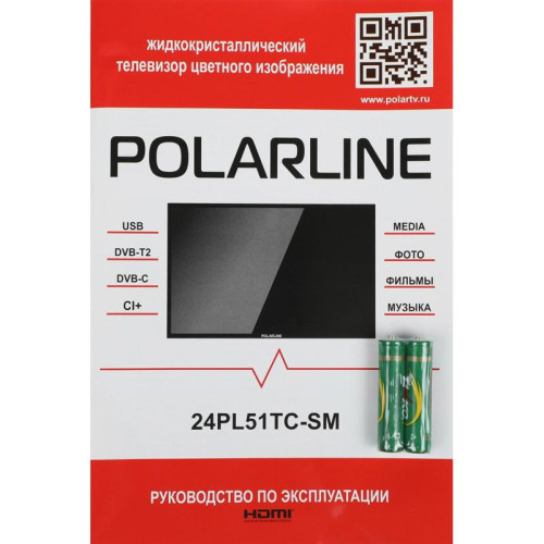 Телевизор LED/ Телевизор LED PolarLine 24