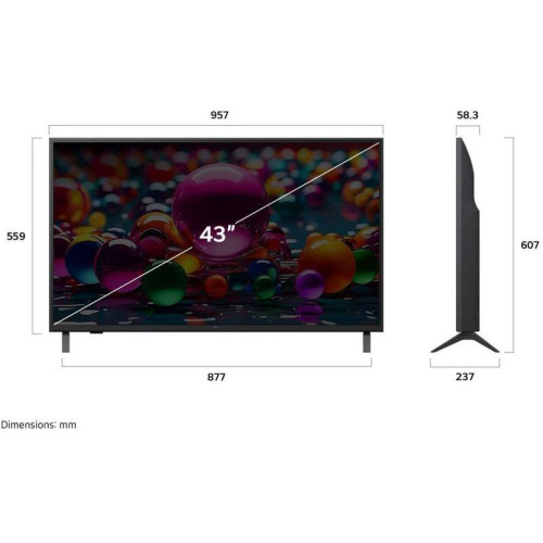 Телевизор LED/ Телевизор LED LG 43