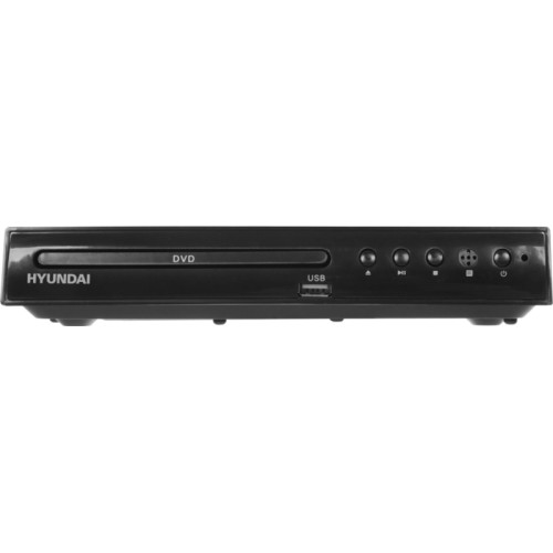 Плеер DVD/ Плеер DVD Hyundai H-DVD100 черный ПДУ