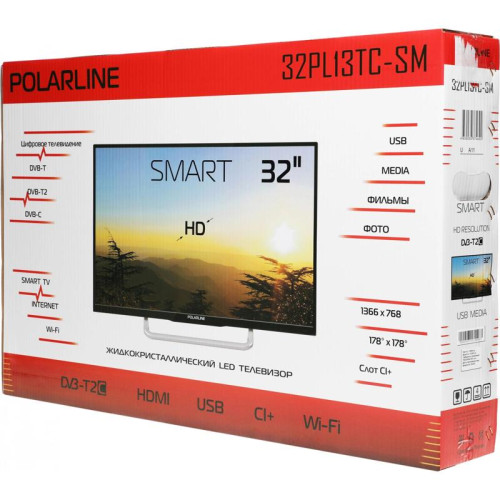 Телевизор LED/ Телевизор LED PolarLine 32