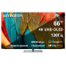 65'' OLED, Ultra HD, Google TV, 900Nit, Bluetooth, 120Hz, Freesync Premium (AMD), 2.1.2 ch (2*12W+20W SUB+5W*2) Dolby Atmos, 4хHDMI, 2хUSB, Digital Audio Output, Composite output, LAN,CI, динамическая подсветка при включении, подставка с функцией поворота