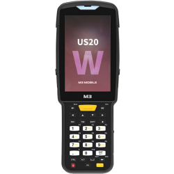 Терминал сбора данных/ Android 10.0 GMS, WVGA, 802.11 a/b/g/n/ac, SE4770 2D Imager Scanner(Straight Shooter/0° Scan), Rear Camera, BT, GPS, NFC(HF), 4G/64G, 30-Key, Extended Battery is included and Bullet Proof Film, Hand Strap are attached. Requires Crad