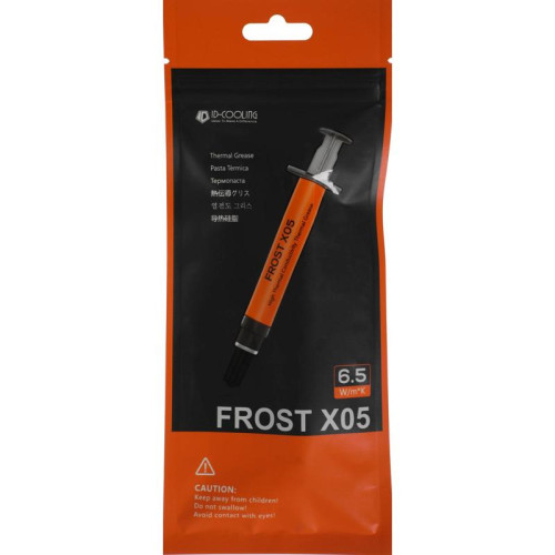 Термопаста ID-Cooling FROST X05 5g 6.5Вт/(м-К) шприц 5гр. [FROST X05 5G]