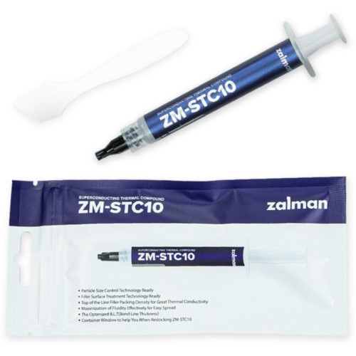 Термопаста Zalman ZM-STC10 11.5Вт/(м-К) шприц 2гр. [ZM-STC10]