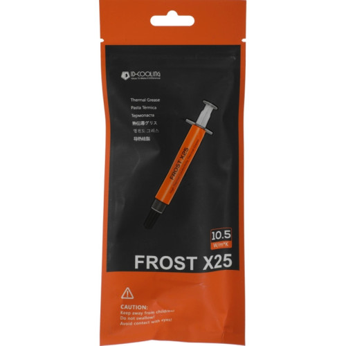 Термопаста ID-Cooling FROST X25 4g 10.5Вт/(м-К) шприц 4гр. [FROST X25 4G]