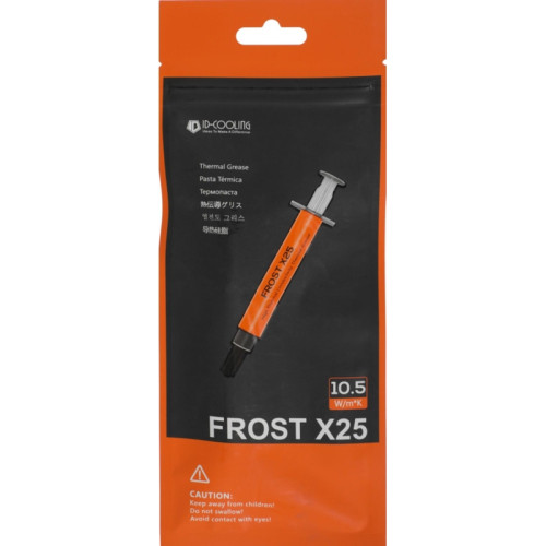 Термопаста ID-Cooling FROST X25 2g 10.5Вт/(м-К) шприц 2гр. [FROST X25 2G]