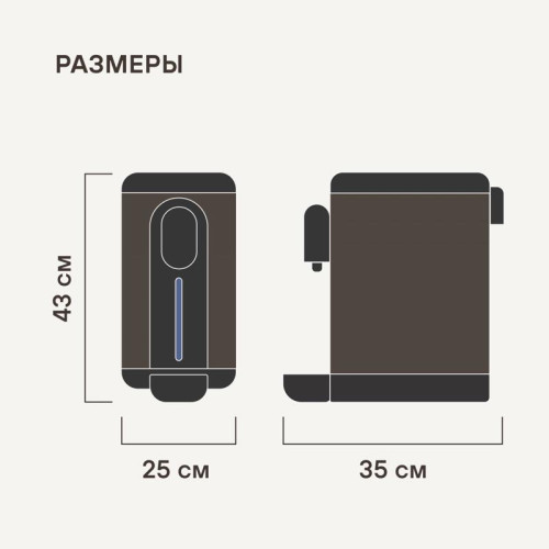 Термопот Rondell RDE-1051 5л. 850Вт черный