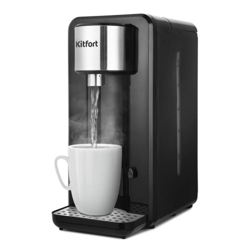 Термопот Kitfort КТ-2504 2.5л. 2000Вт черный/серебристый