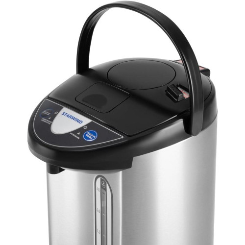 Термопот Starwind STP3822 3.8л. 800Вт серебристый/черный
