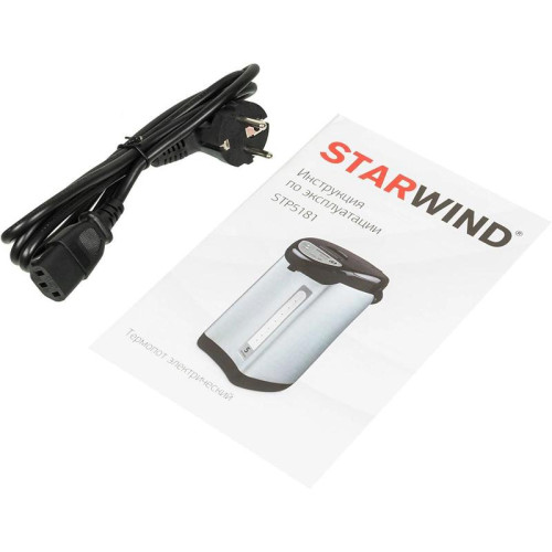 Термопот Starwind STP5181 5л. 750Вт черный/серебристый