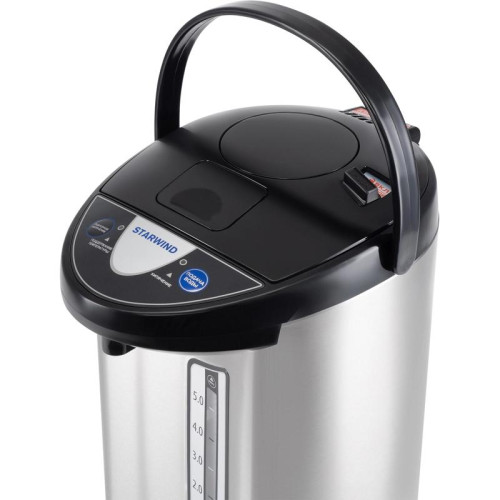 Термопот Starwind STP5741 5л. 800Вт серебристый/черный