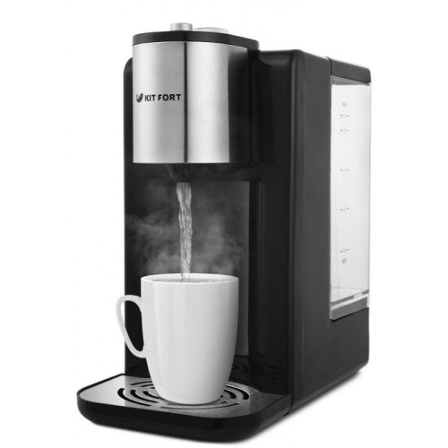 Термопот Kitfort КТ-2502 2.2л. 2600Вт черный/серебристый