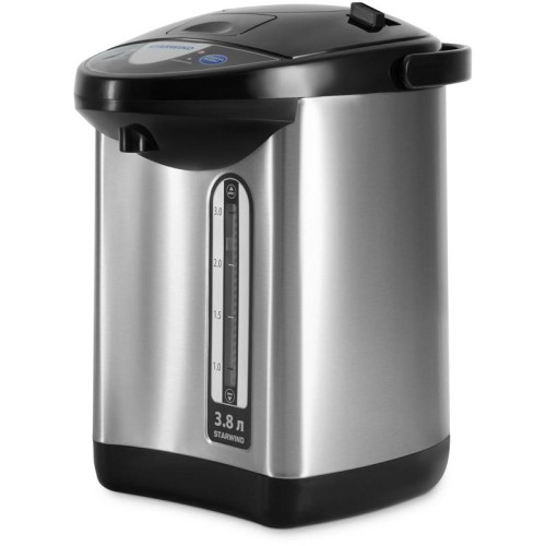 Термопот Starwind STP3822 3.8л. 800Вт серебристый/черный