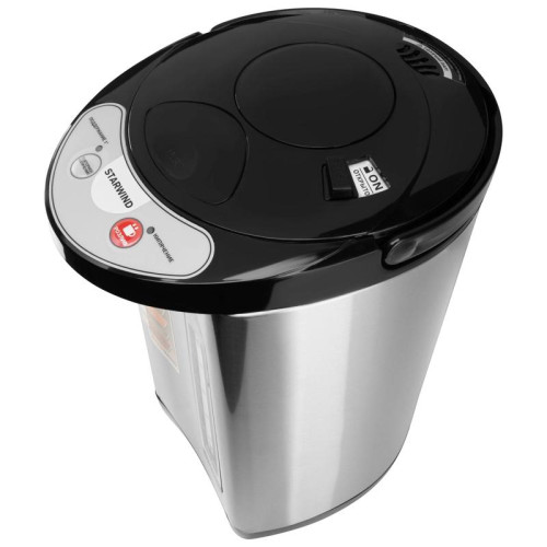 Термопот Starwind STP5401 6л. 800Вт черный/серебристый