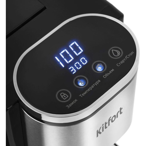 Термопот Kitfort КТ-2503 2.2л. 2600Вт черный/серебристый