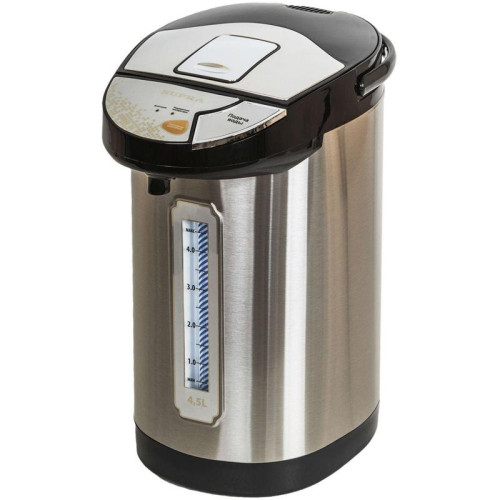 Термопот Supra TPS-4545 4.5л. 800Вт черный/серебристый