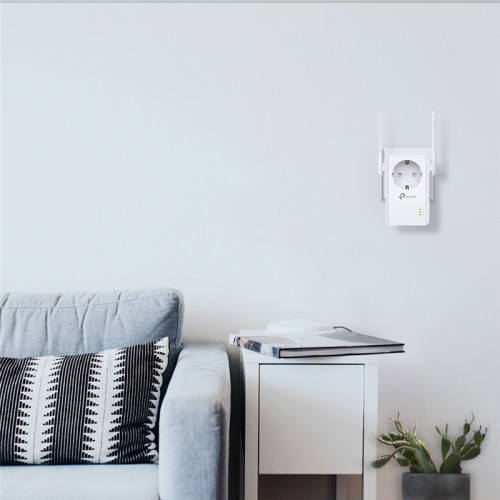 Усилитель Wi-Fi/ 300Mbps Wireless N Wall Plugged Range Extender with AC Passthrough, 2.4GHz, 802.11n/g/b, 2 fixed Antennas