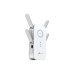 Усилитель Wi-Fi/ AC2600 Wi-Fi Range Extender, Wall Plugged,  1733Mbps at 5GHz + 800Mbps at 2.4GHz, 802.11ac/a/b/g/n, 1 Gigabit Port, 4 fixed antennas, Tether App