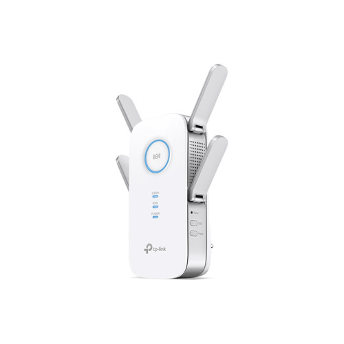 Усилитель Wi-Fi/ AC2600 Wi-Fi Range Extender, Wall Plugged,  1733Mbps at 5GHz + 800Mbps at 2.4GHz, 802.11ac/a/b/g/n, 1 Gigabit Port, 4 fixed antennas, Tether App