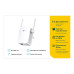 Усилитель Wi-Fi/ AC1200 Wi-Fi Range Extender, Wall Plugged,  867Mbps at 5GHz + 300Mbps at 2.4GHz, 802.11ac/a/b/g/n, 1 10/100M LAN, WPS button, 2 fixed antennas