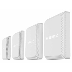 Маршрутизатор/ Keenetic Voyager Pro 4-Pack Гигабитный интернет-центр с Mesh Wi-Fi 6 AX1800, анализатором спектра Wi-Fi, 2-портовым Smart-коммутатором, переключателем режима роутер/ретранслятор и питанием Power over Ethernet (БП не входят в комплект)