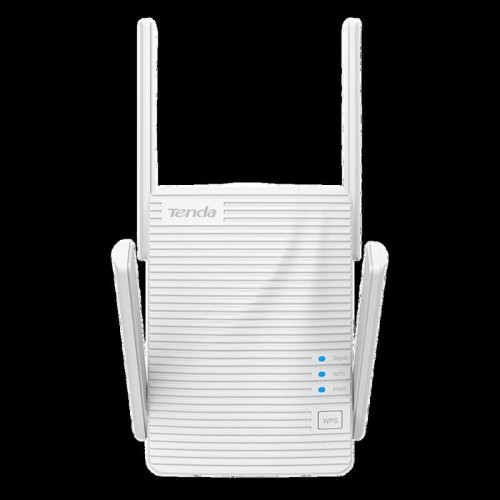 Усилитель Wi-Fi сигнала Tenda A21 Двухдиапазонный усилитель сигнала AC2100 до 300 Мбит/с на 2,4ГГц + до 1734 Мбит/с на 5ГГц, LAN 1x1 Гбит/с, внешних антенн 4x3dBi