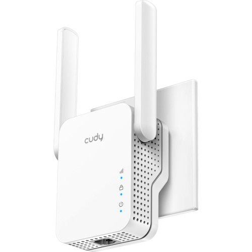Усилитель Wi-Fi/ N300 Wi-Fi Mesh Repeater, AP mode,  300Mbps at 2.4GHz, 802.11/b/g/n,  1 10/100Mbps Port,  WPS button, Intelligent Signal Light, Access Control, LED control, Cudy APP