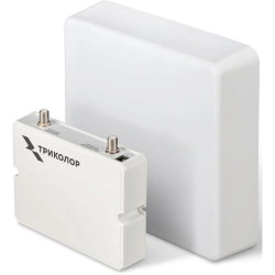 Усилитель сигнала Триколор TR-900/1800/2100-55-kit 20м многодиапазонная белый (046/91/00055708)