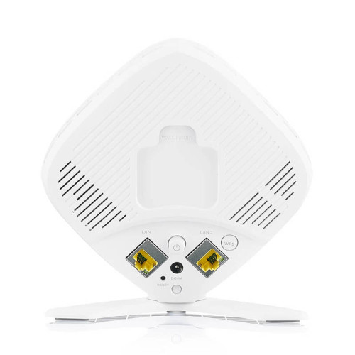 Точка доступа/ Zyxel WX3100-T0 Access Point/Bridge/Repeater , AX1800, 802.11a/b/g/n/ac/ax (600+1200 Mbps), EasyMesh, 2xLAN GE