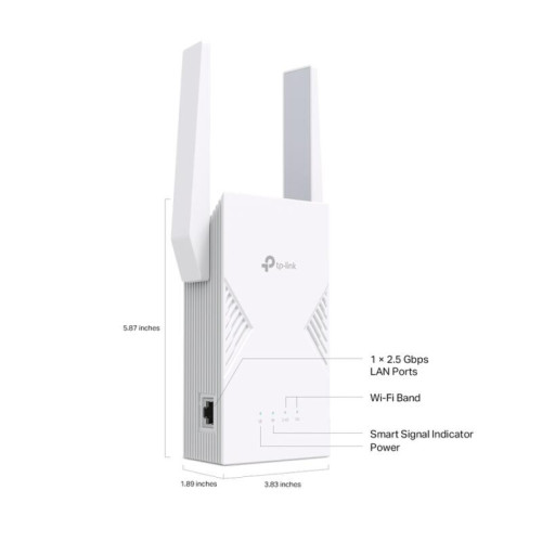 Усилитель Wi-Fi/ BE3600 Dual-Band Wi-Fi 7 Range Extender
