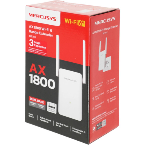 Усилитель Wi-Fi/ AX1800 Wi-Fi 6 Range Extender