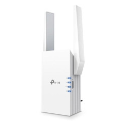 Усилитель Wi-Fi/ AX3000 Wi-Fi 6 Range Extender, 574 Mbps at 2.4 GHz + 2402 Mbps at 5 GHz, 2 ? External Antennas, 1 ? Gigabit Port, Qualcomm 1.0GHz Dual-Core CPU, 1024 QAM, HE160, Wall Plugged