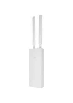 Усилитель Wi-Fi/ AC1200 WiFi Outdoor Repeater, Access Point, 867Mbps at 5GHz + 300Mbps at 2.4GHz, 1 x 100Mbps RJ45, 2 Detachable Antennas, 24V passive PoE, IP65 Waterproof, lightning protection, 24V passive PoE adapter included