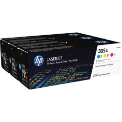 Тонер-картридж набор из 3 шт/ HP 305A CYM Tri-Pack Laserjet Toner Cartridge