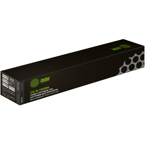 -/ Картридж лазерный Cactus CS-VL7020BK 106R03745 черный (23600стр.) для Xerox VersaLink C7020/C7025/C7